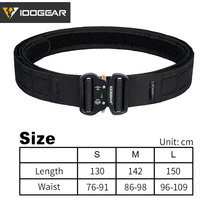 IDOGEAR ceinture tactique de 2 pouces