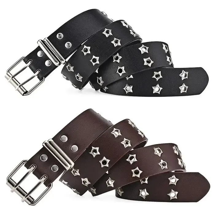 Ceinture femme grande taille Double trou hommes