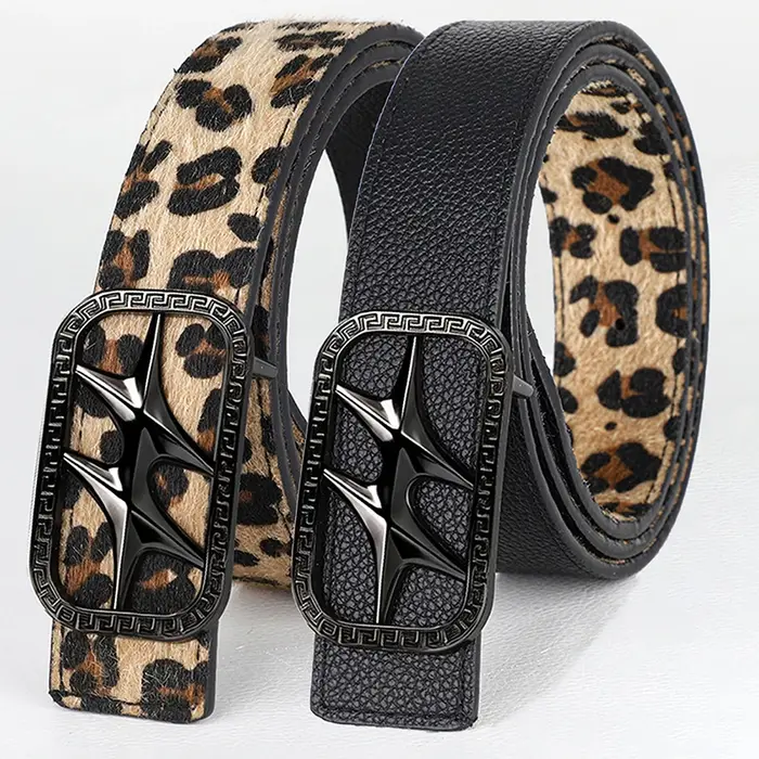Ceinture réversible unisexe de haute qualité