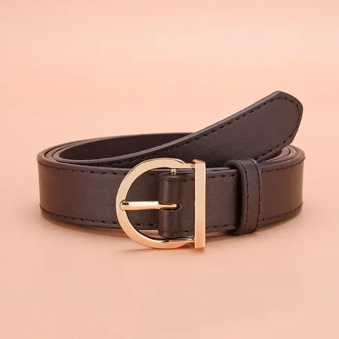 Ceinture femme mode haute qualité boucle ardillon