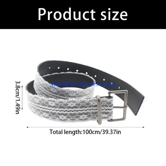E21F – ceinture en dentelle pour femmes
