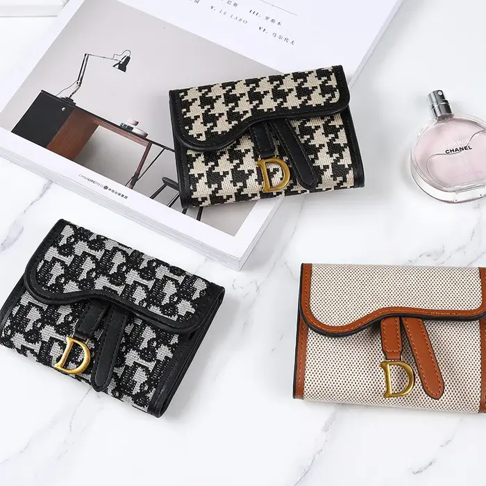 Portefeuille pour femme de style vintage