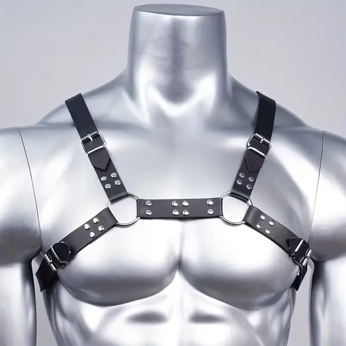Ceinture en cuir PU pour homme