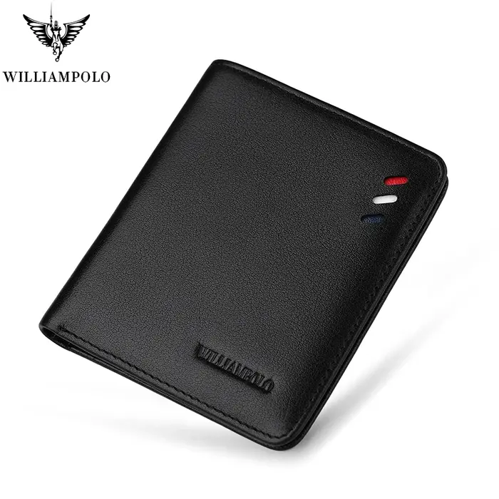 WIcomparaisons AMPOLO-Portefeuille en cuir de styliste pour homme