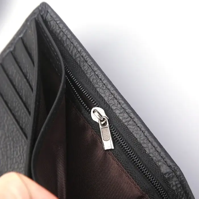 Portefeuille pour hommes en cuir véritable