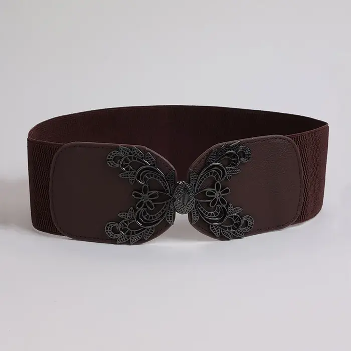 Ceinture avec ceinture élastique pour femmes