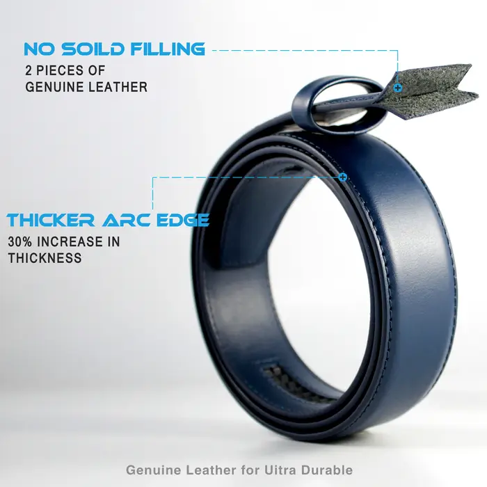 DOOPAI marque ceinture en cuir véritable de qualité supérieure