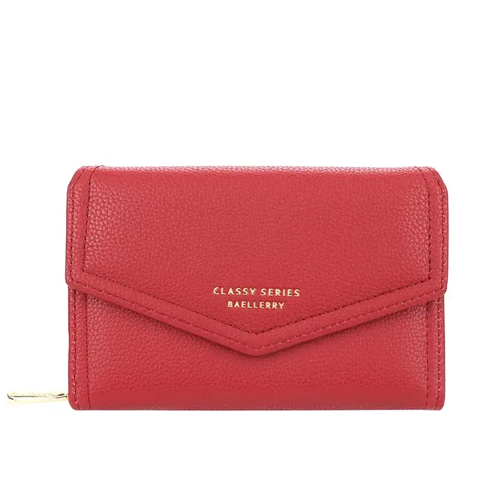 Baellerry-Portefeuille en cuir pour femme