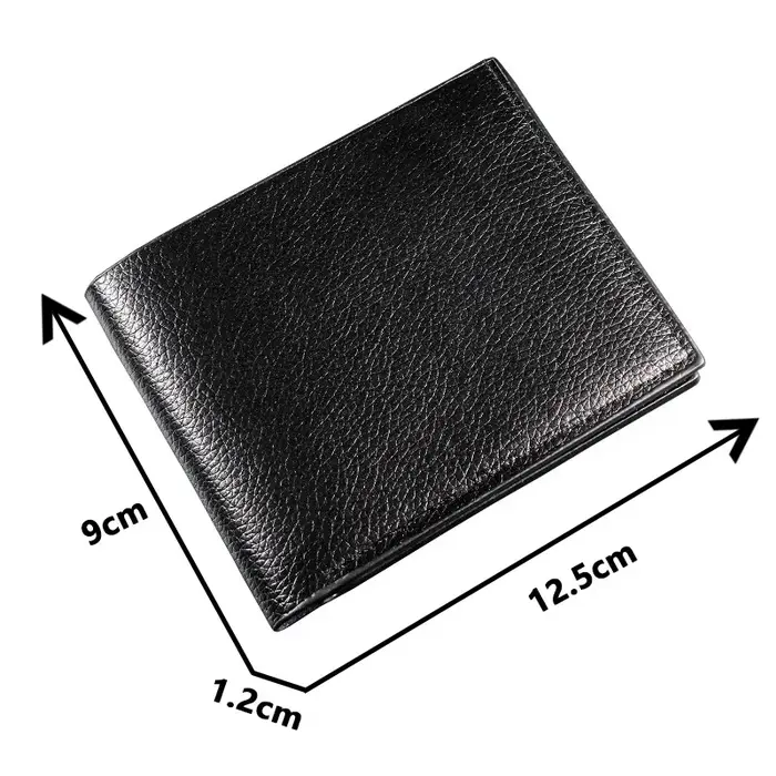 2026 Portefeuille pour hommes en cuir véritable