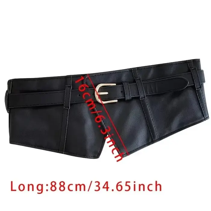 Ceinture pour femmes, ceinture décorative avec jupe et chemise