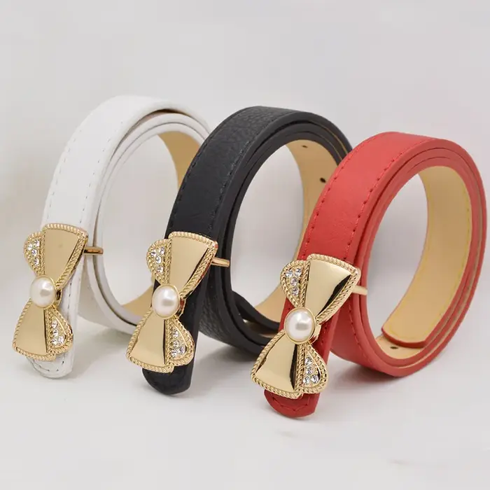 Ceinture en cuir polyvalente pour femme
