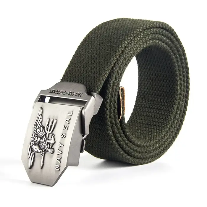 Ceinture en cuir Navy Seal Canvabelt pour hommes