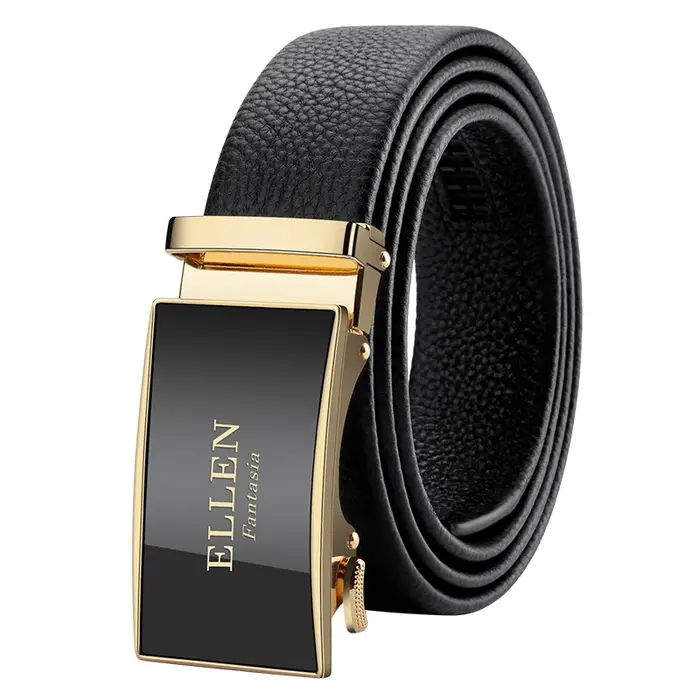 OYIFAN hommes ceinture en cuir véritable