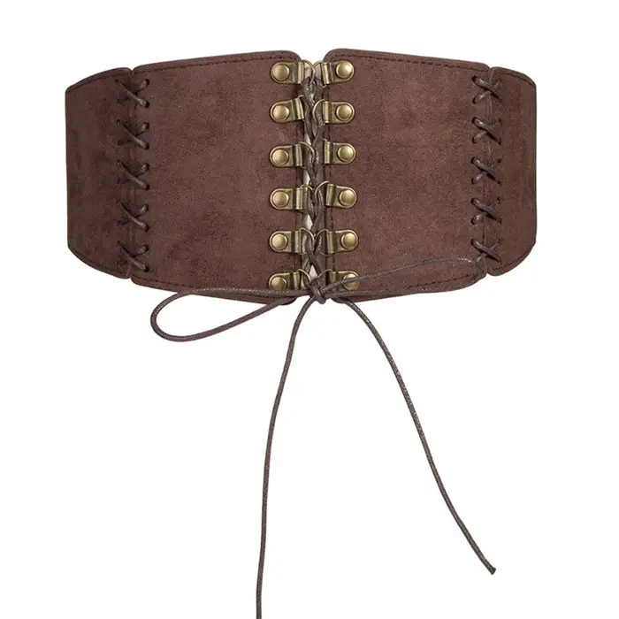 Ceinture large façonnant taille, ceinture chevalier médiéval, Corset féminin, Costume
