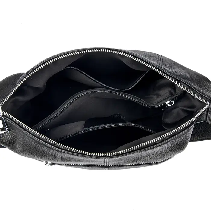 Sac à bandoulière en cuir de grande capacité pour femmes