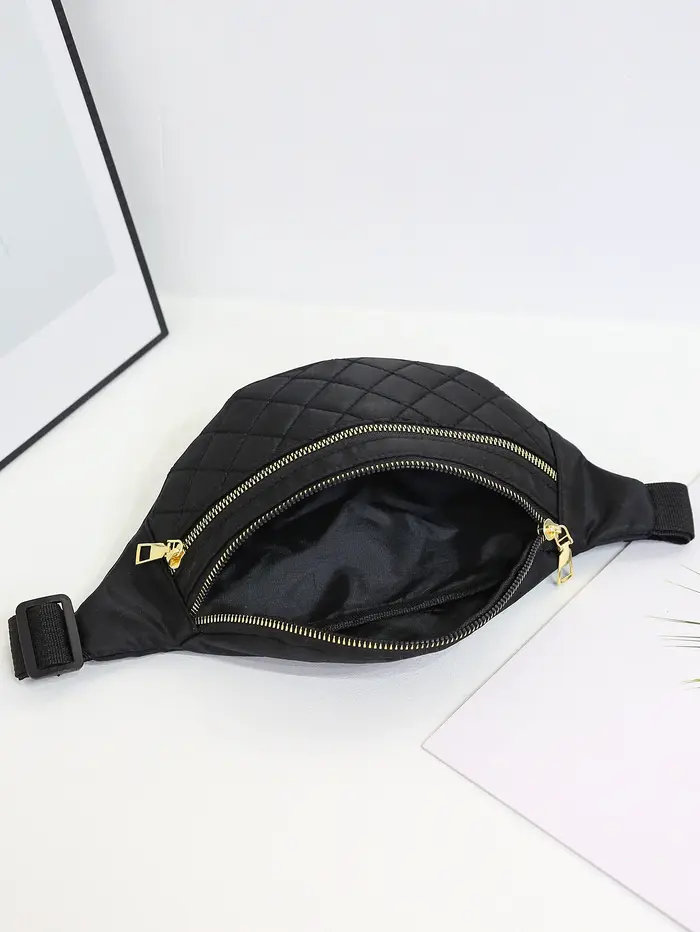 Femmes taille sac Fanny Pack poitrine sacs hanche Bum sac dames voyage ceinture sac bandoulière argent pochette