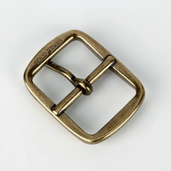 Boucle de ceinture Sogefimen 40 mm de largeur intérieure en laiton massif