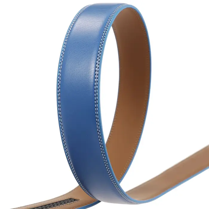 Ceinture automatique en cuir véritable pour hommes