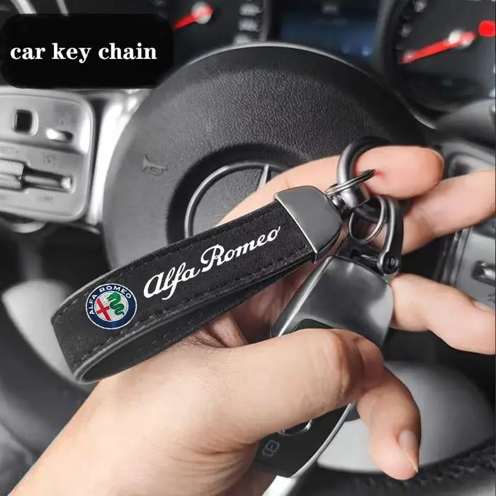 Porte-clés de voiture de luxe pour hommes et femmes