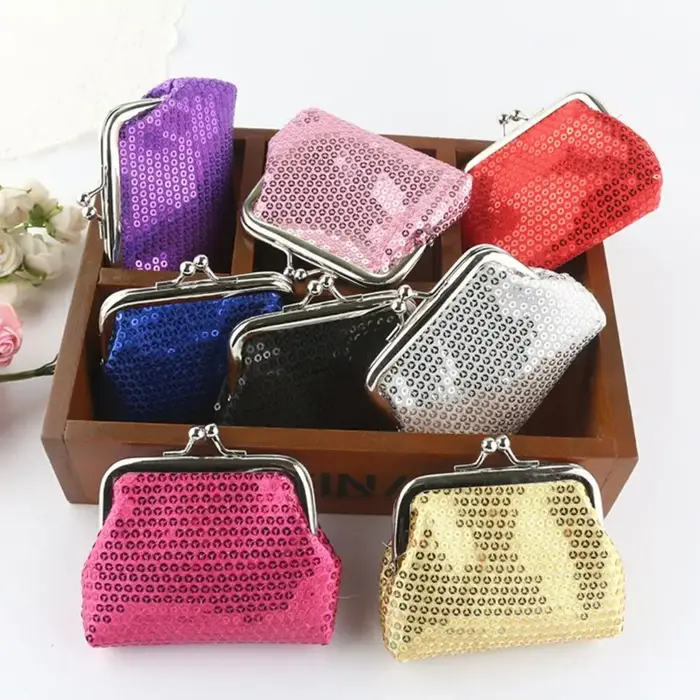 Porte-cartes à paillettes pour hommes