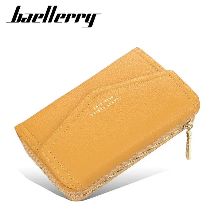Baellerry-Portefeuille en cuir pour femme