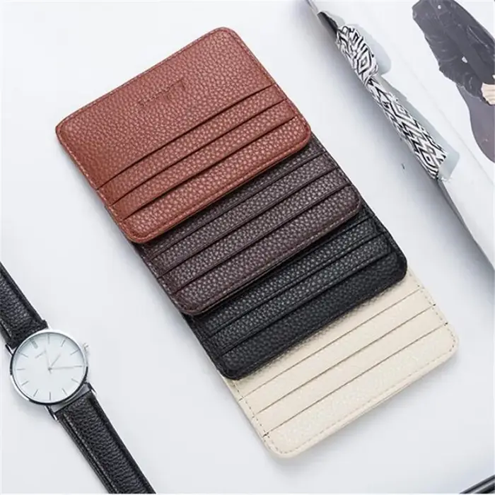Portefeuille de poche avant Ultra mince pour hommes