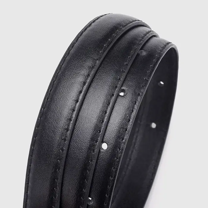 Ceinture Coupe-Vent en Cuir PU pour Femme