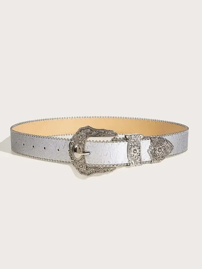 Western PU ceinture en cuir