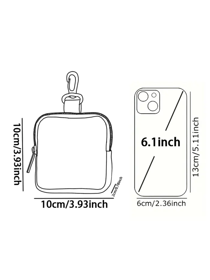 1 pièce, porte-monnaie portable avec imprimé léopard gris et motifs de cœurs roses