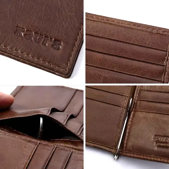 KAVIS – portefeuille mince minimaliste pour hommes