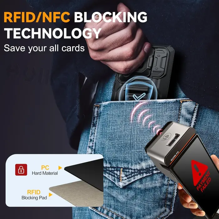 Étui pour Samsung Galaxy S26 Ultra Galaxy S25 Ultra, portefeuille avec porte-cartes coulissant, support, protection de l'appareil photo, étuis de qualité militaire