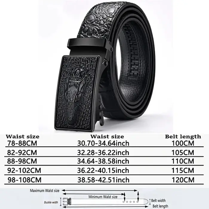 Ceinture en cuir véritable pour homme, ceinture de luxe de qualité supérieure, marque célèbre, boucl