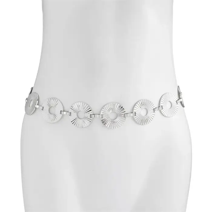 Ceinture à chaîne en or pour femmes