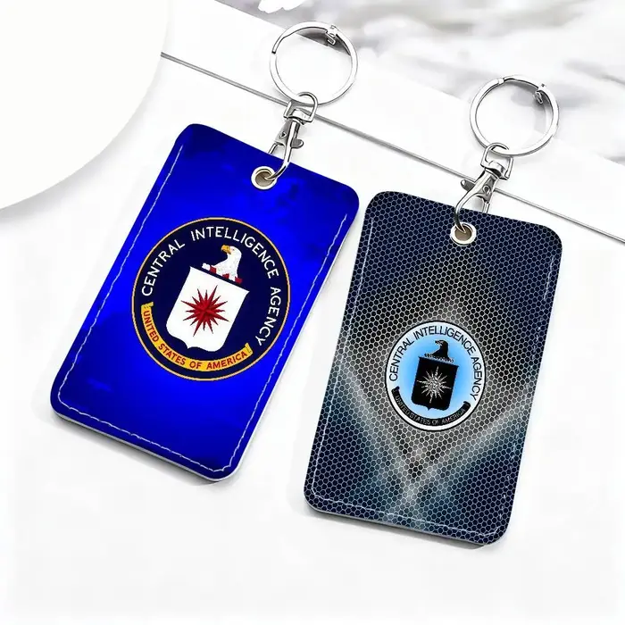 Porte-carte CIA adapté à la salle de sport de banque de métro de Bus d'étudiant et prévention des pertes de porte-clés