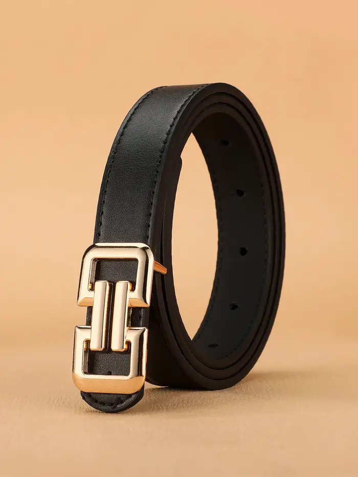 Ceinture colorée pour femmes, simple et polyvalente, pour jupe et pantalon à jambes larges, ceinture