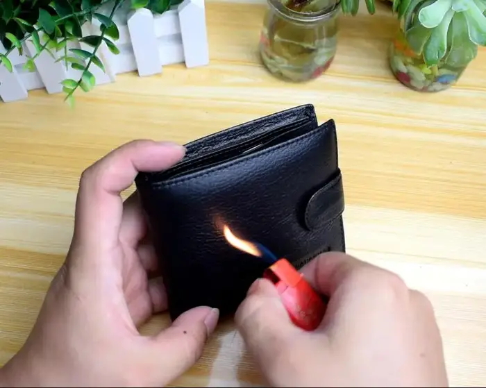 Portefeuille homme en cuir véritable