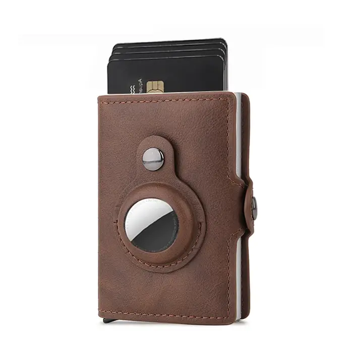 Porte-carte Rfid en carbone pour hommes et femmes