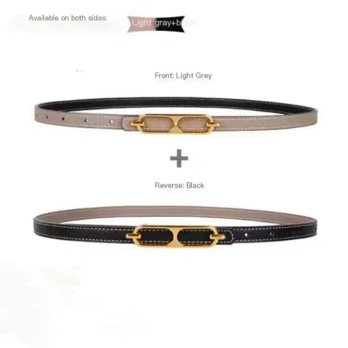 Ceinture réversible multifonctionnelle pour femmes