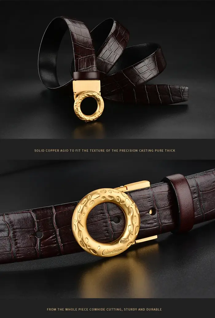 Nouvelle ceinture tendance 2026 pour homme et femme