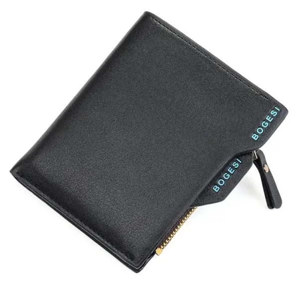 Avec Coin Sac zipper nouveau 2017 hommes portefeuilles célèbre marque hommes portefeuille mâle argen
