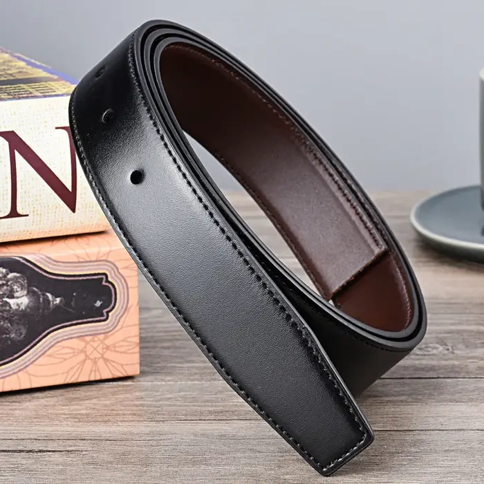 Ceinture en cuir véritable
