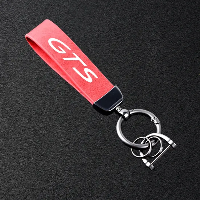 Porte-clés en cuir de voiture de haute qualité