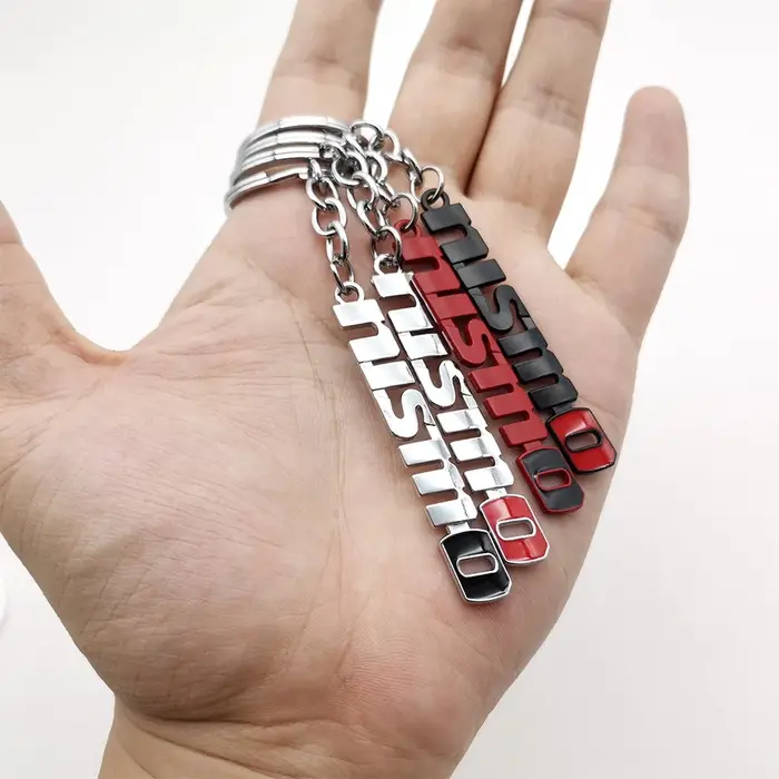 Porte-clés de voiture en métal 3D
