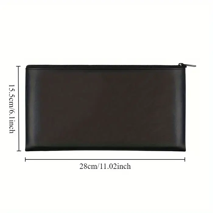 1 porte-monnaie à fermeture éclair pour ranger l'argent liquide