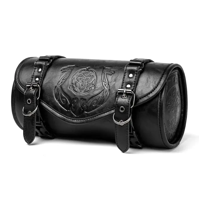 Sac suspendu en cuir Pu noir