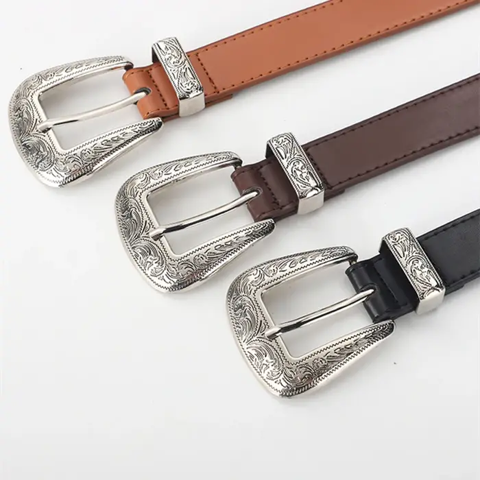 Ceinture noire de style européen et américain pour décoration féminine