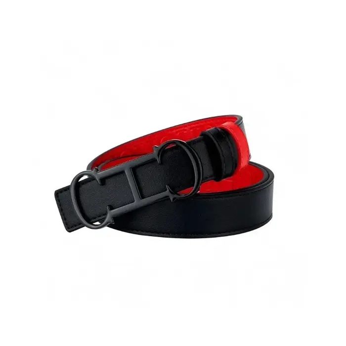 Ceinture en cuir réversible pour femme, ceinture en cuir de vachette, taille plus, noir, marron, ceinture tendance pour jeans, robe, ceinture de taille, boîte cadeau