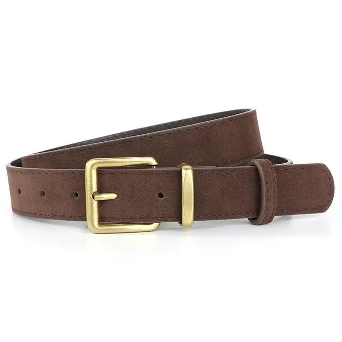 Ceinture de luxe en daim et cuir Pu pour femmes