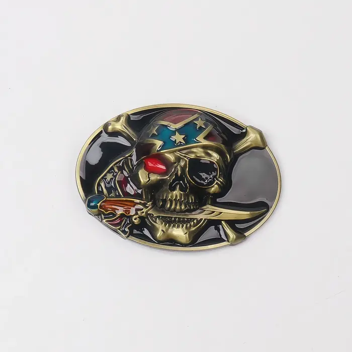 Une boucle de ceinture rétro de style western