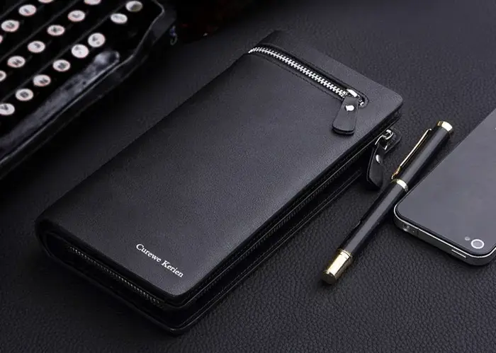 Carewe – porte-monnaie en cuir pour hommes
